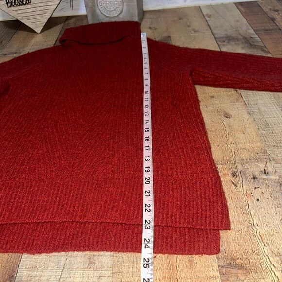 Madewell ribbed turtleneck chunky sweater - Picture 8 of 13